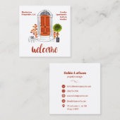 visitekaartje voor vermogensbeheer (Voorkant / Achterkant)