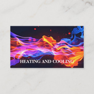Visitekaartje voor verwarming en koeling