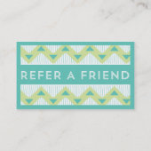 Visitekaartje voor verwijzing naar optometrist (Achterkant)