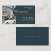 Visitekaartje voor verzekering (Voorkant / Achterkant)