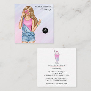 Visitekaartje voor voedselcatering