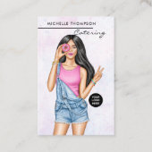 Visitekaartje voor voedselcatering (Voorkant)