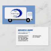 Visitekaartje voor vrachtwagens (Voorkant / Achterkant)