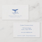 Visitekaartje voor walvisjacht (Voorkant / Achterkant)