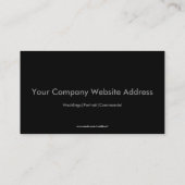 Visitekaartje voor weddenschap (Achterkant)