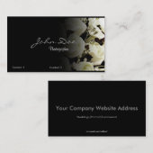 Visitekaartje voor weddenschap (Voorkant / Achterkant)