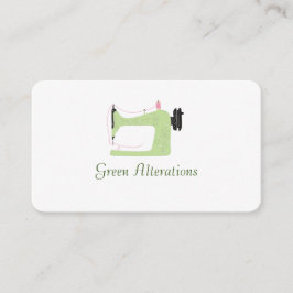 Visitekaartje voor wijzigingen