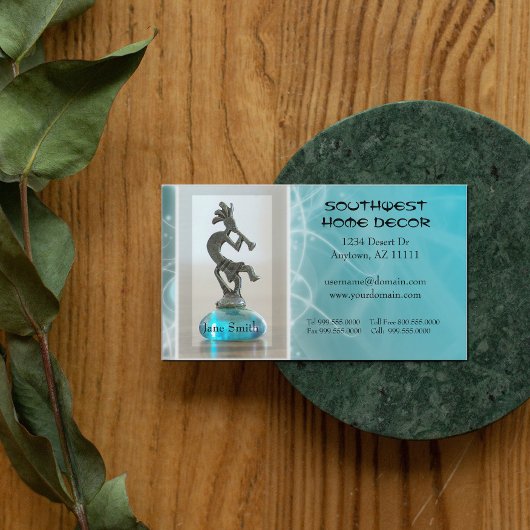Visitekaartje voor zuidwestelijk ontwerp