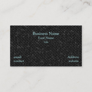 Visitekaartje voor zwarte textuur