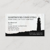 Visitekaartje vuurtoren (Voorkant)