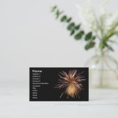 Visitekaartje vuurwerk (Staand voorkant)