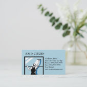 visitekaartje wasmachine voor vensterwasmachine (Staand voorkant)