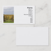 Visitekaartje wijngaarden (Voorkant / Achterkant)