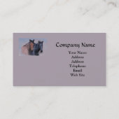 Visitekaartje wilde paarden (Achterkant)