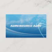 Visitekaartje wolken (Achterkant)