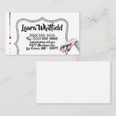 visitekaartje zombie druppel vampier Gothic (Voorkant / Achterkant)