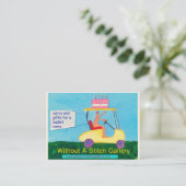 visitekaartje zonder titelgalerij (Staand voorkant)