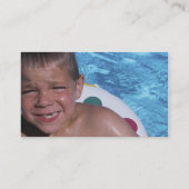 Visitekaartje zwembaden (Achterkant)