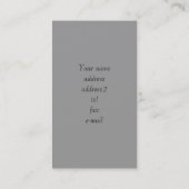 Visitekaartjes (Achterkant)