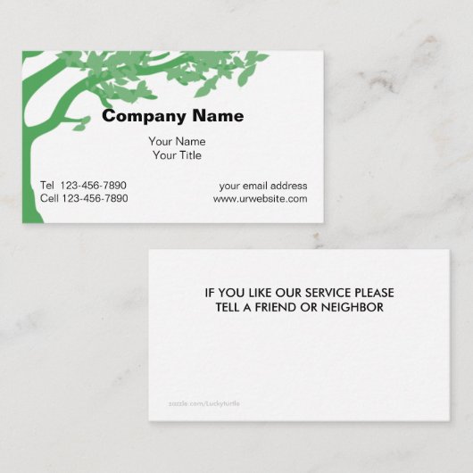 Visitekaartjes (Voorkant / Achterkant)