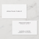 Visitekaartjes (Voorkant / Achterkant)