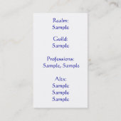 visitekaartjes (Achterkant)