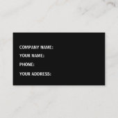 Visitekaartjes (Achterkant)