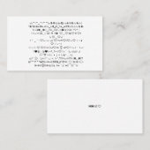 Visitekaartjes (Voorkant / Achterkant)