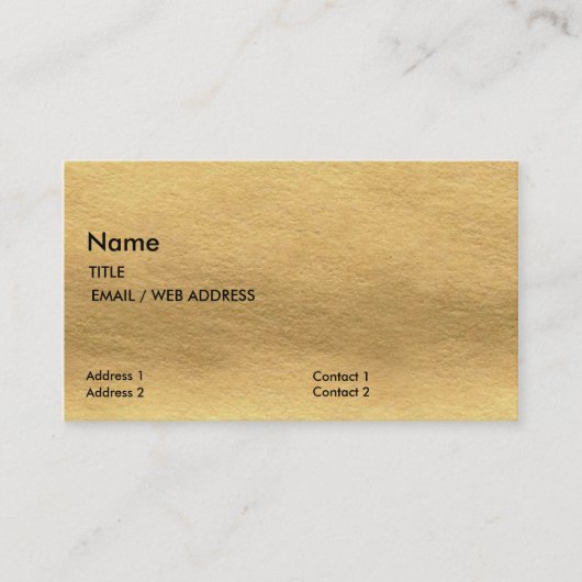  VISITEKAARTJES (Voorkant)