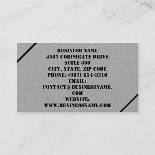 Visitekaartjes (Voorkant)