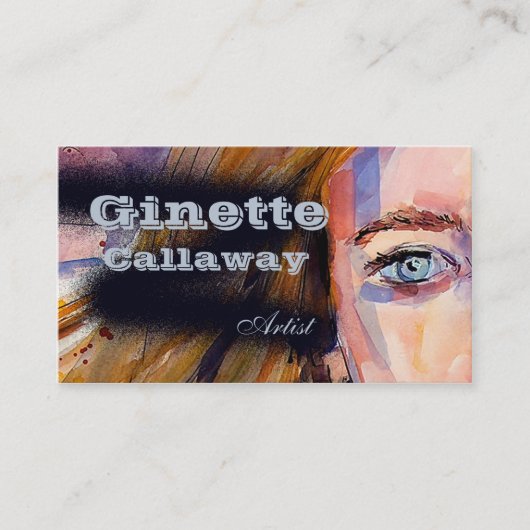  Visitekaartjes # 9917 (Voorkant)