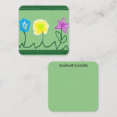 VISITEKAARTJES ART&DESIGN STIJL (Voorkant / Achterkant)