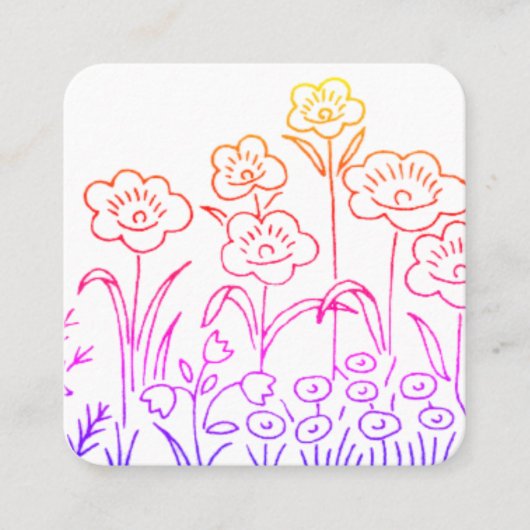 VISITEKAARTJES ART&DESIGN STIJL (Voorkant)