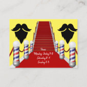 Visitekaartjes, Barbershop-Visitekaartjes Visitekaartje (Achterkant)