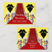 Visitekaartjes, Barbershop-Visitekaartjes Visitekaartje (Voorkant / Achterkant)