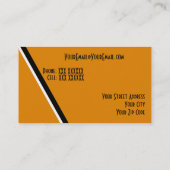 visitekaartjes Basketball (Achterkant)