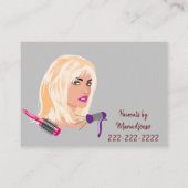 Visitekaartjes, Beauty Salon Visitekaartjes (Achterkant)