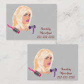 Visitekaartjes, Beauty Salon Visitekaartjes (Voorkant / Achterkant)