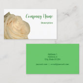 Visitekaartjes - Bloemen (Voorkant / Achterkant)