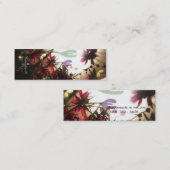 Visitekaartjes bloemen (Voorkant / Achterkant)