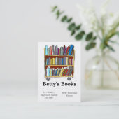 Visitekaartjes boeken (Staand voorkant)