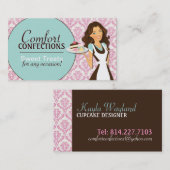 Visitekaartjes Cake Designer (Voorkant / Achterkant)