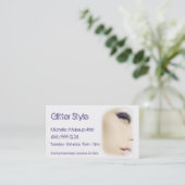 visitekaartjes : dame Eyeshadow/Makeup (Staand voorkant)