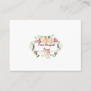Visitekaartjes, Florist Floral Visitekaartjes