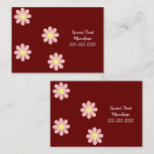 Visitekaartjes, Florist Floral Visitekaartjes (Voorkant / Achterkant)