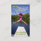 Visitekaartjes fotokatoen (Achterkant)