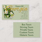 Visitekaartjes - GEORGIË (Voorkant / Achterkant)