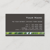 visitekaartjes > grasmaaizaad [limoen : houtskool] (Achterkant)