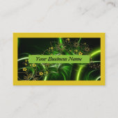 Visitekaartjes Green Yellow Modern (Voorkant)