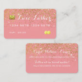 Visitekaartjes in creditcardstijl (Voorkant / Achterkant)